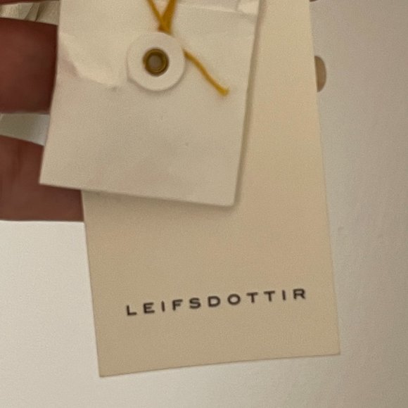 NWT Women's Leifsdottir 100% Silk Coral Floral Print Top Size 12 - Picture 3 of 8